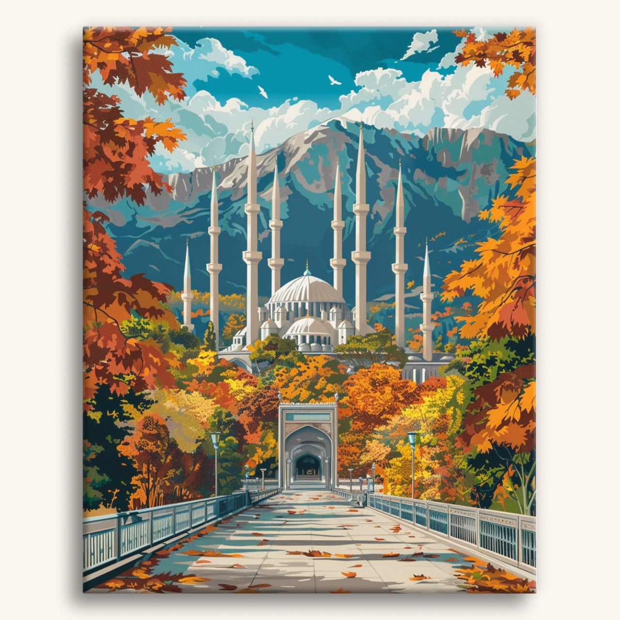 Autumn Mosque