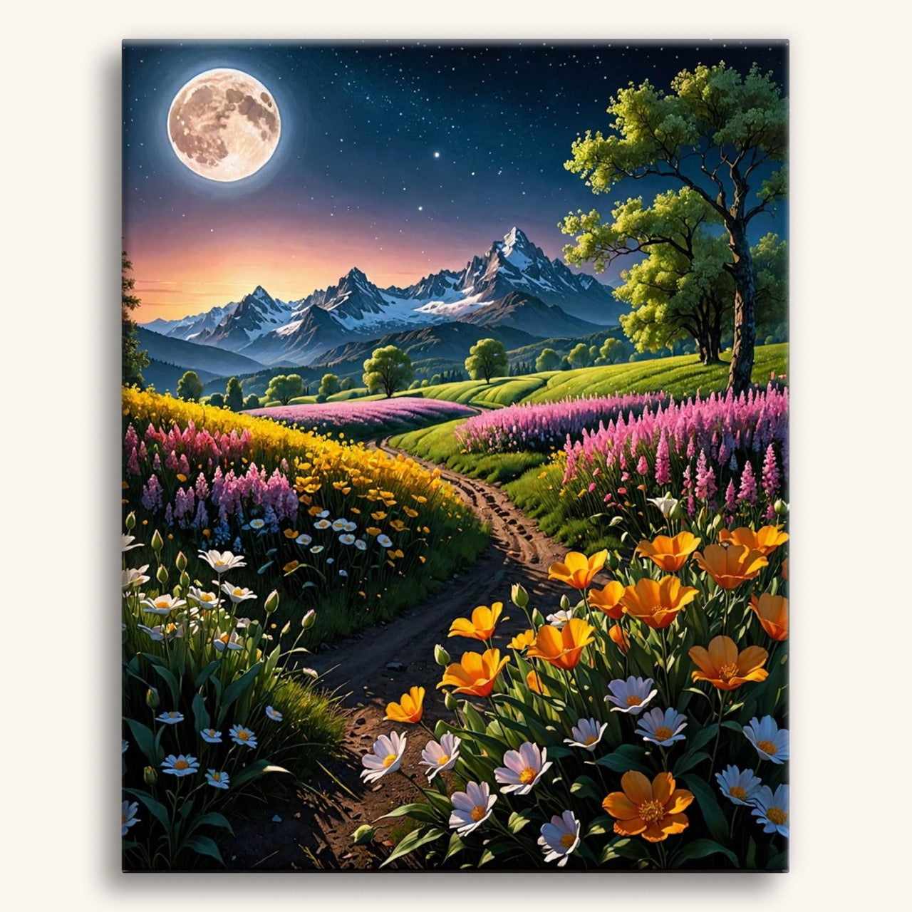 Bloemen onder de Maan