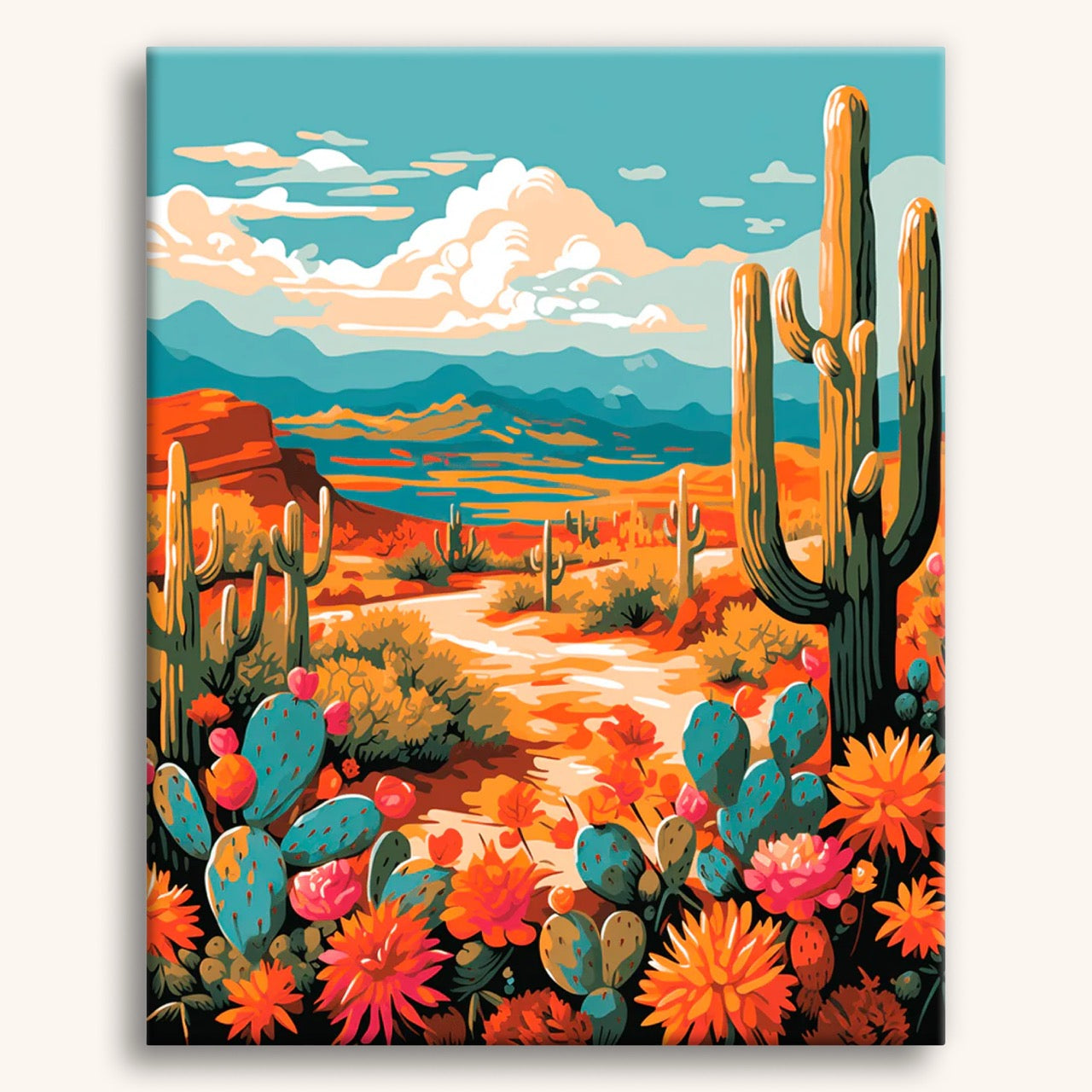 Woestijnflora Tinten