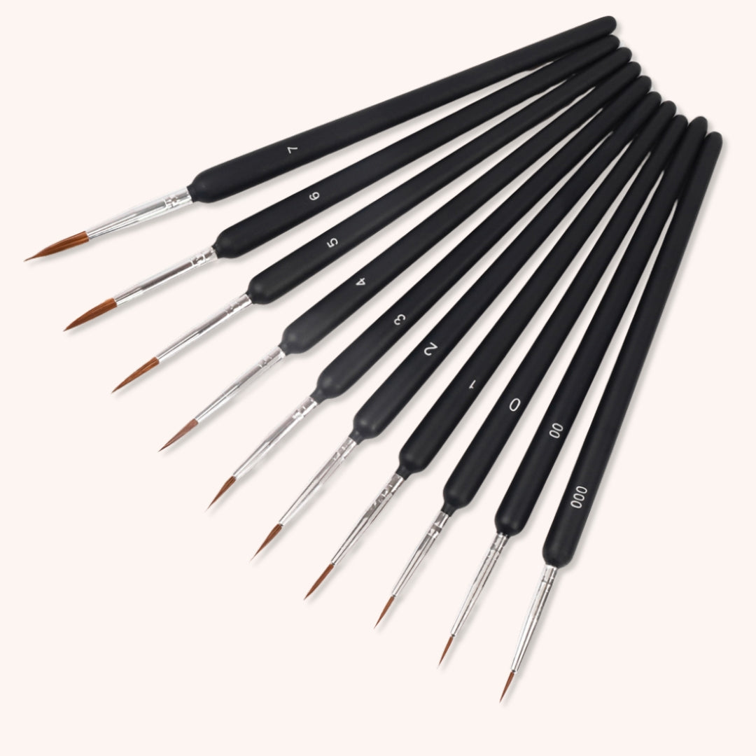 10 Professional Painting Brushes