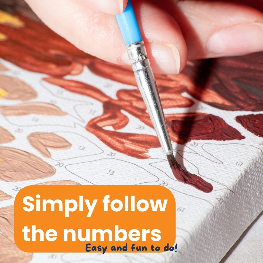 Custom Paint by Numbers Kit