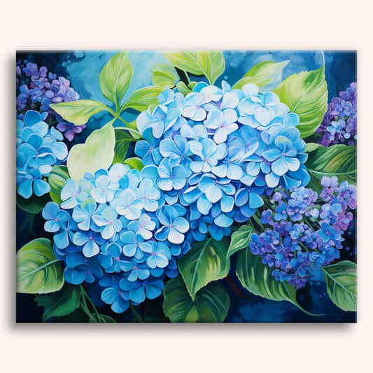 Blue Hydrangea