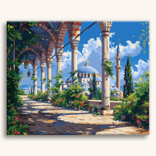 Horizon de la Mosquée Bleue