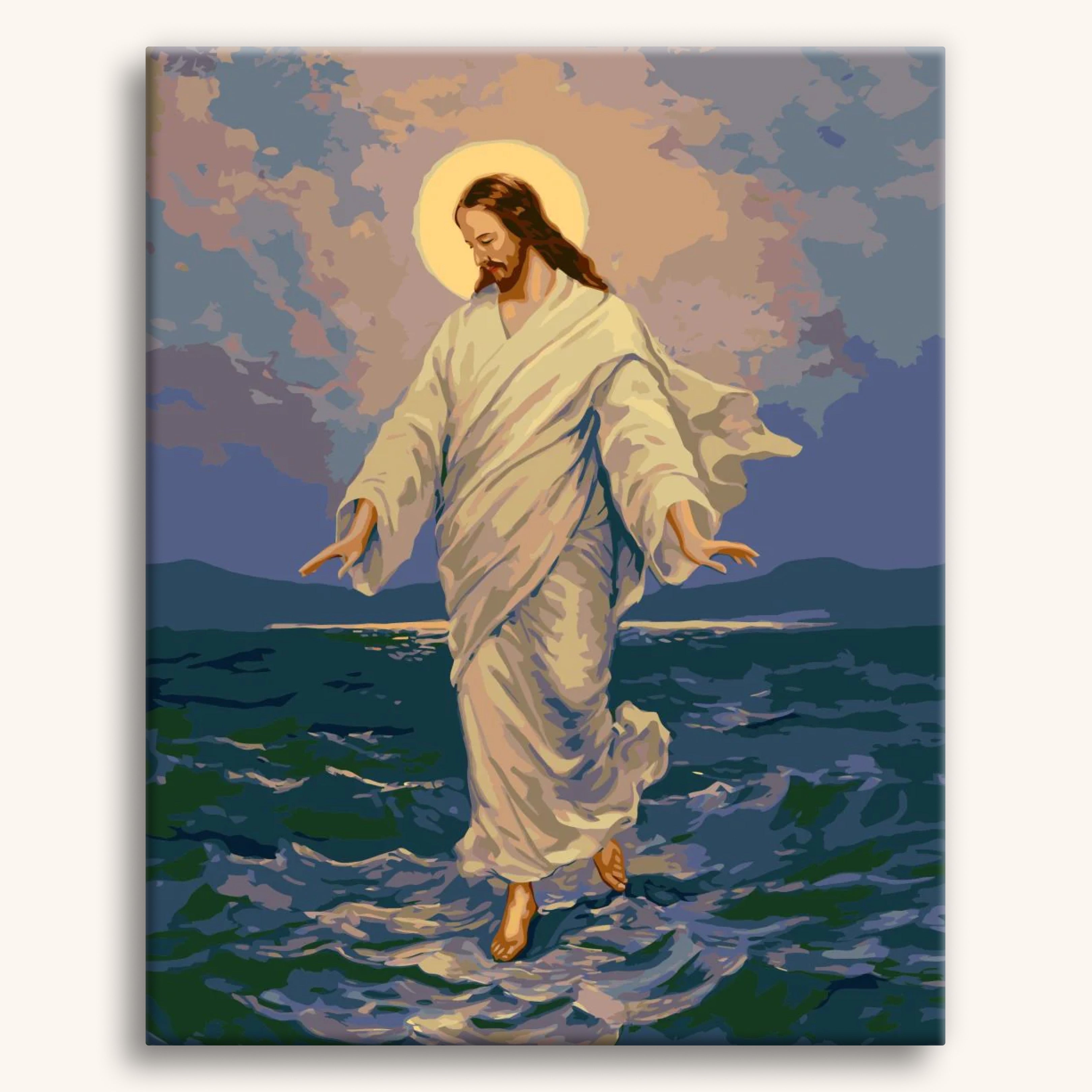 Christus geht auf dem Wasser