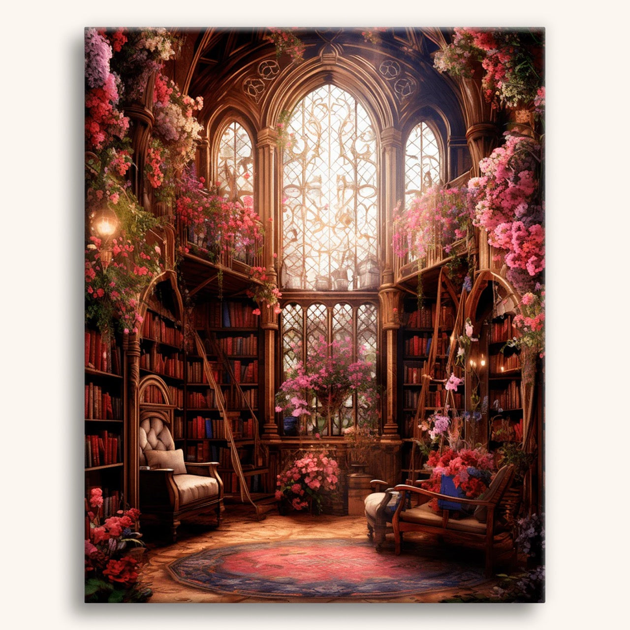 Betoverende bloembibliotheek