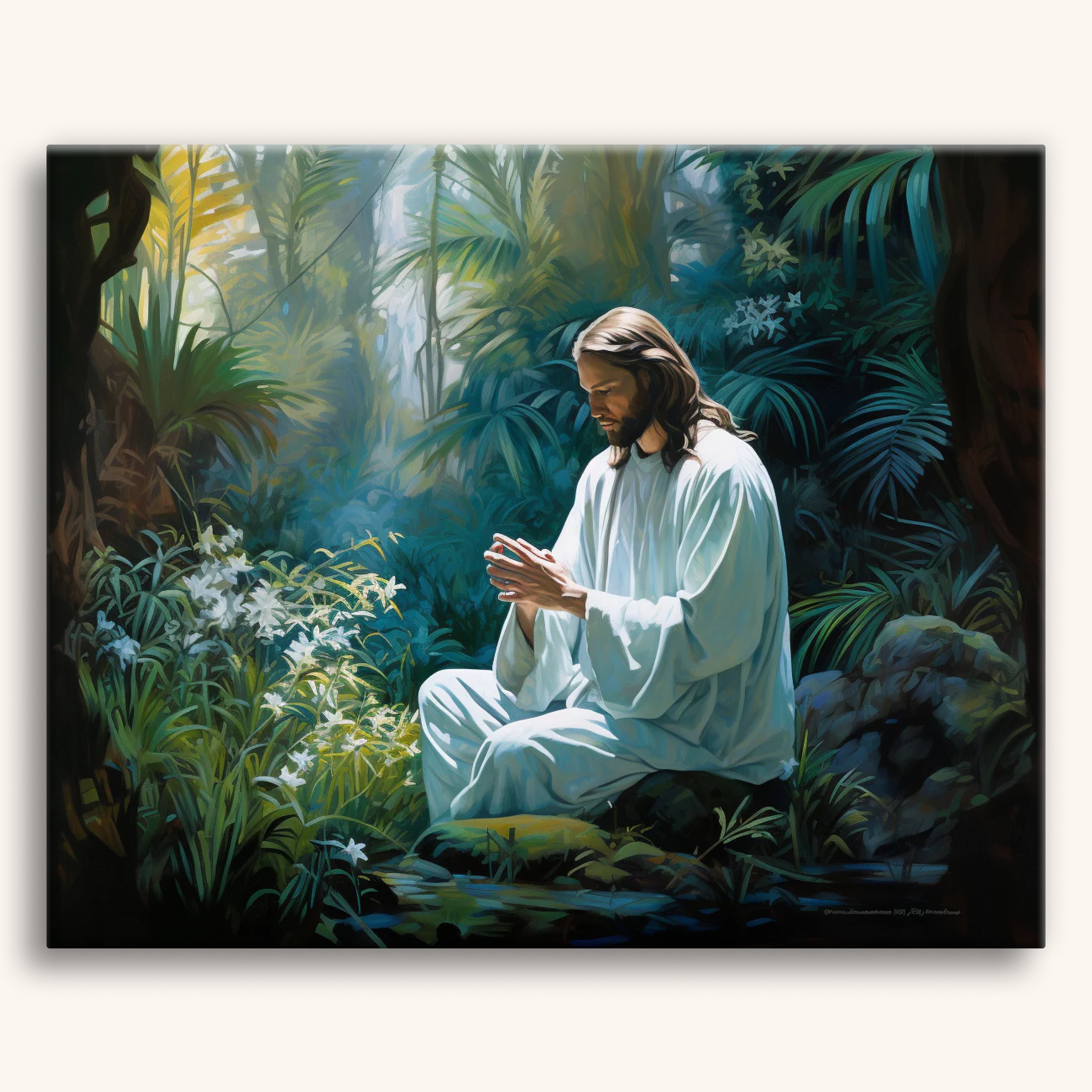 Jezus Biddend