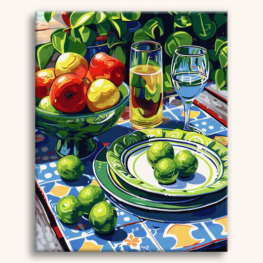 Tafel met Limoenen