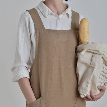 Linen Art Apron