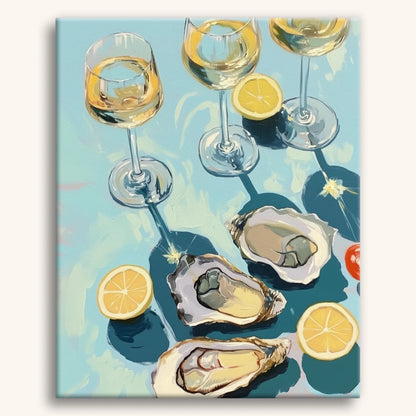 Oyster and Champagne