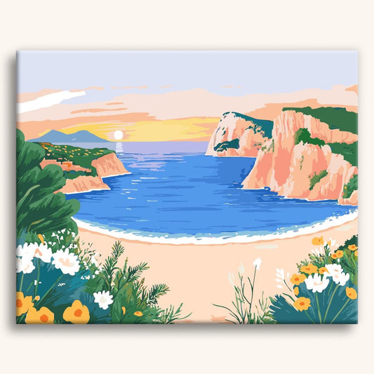 Gemalter Horizont