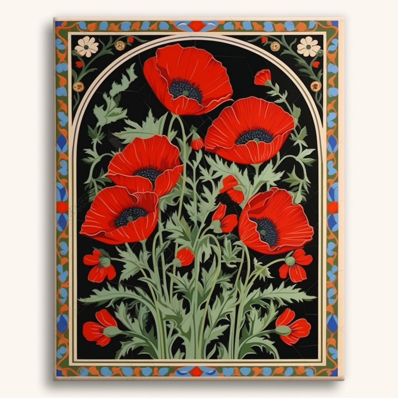 Palestine Poppies I