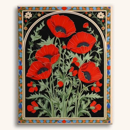 Palestine Poppies I