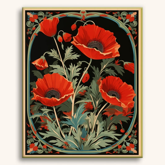 Palestine Poppies III