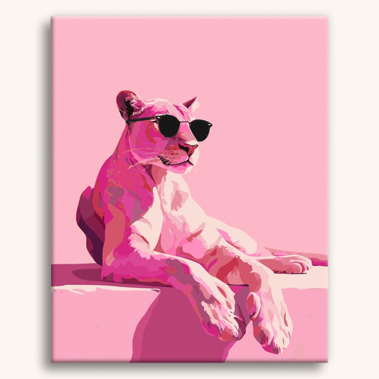 Pink Lion