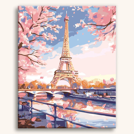 Pink Paris Morning