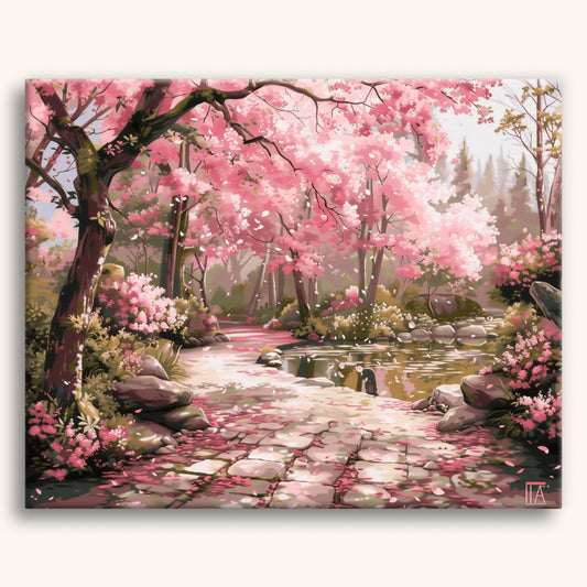 Sakura Stone Path