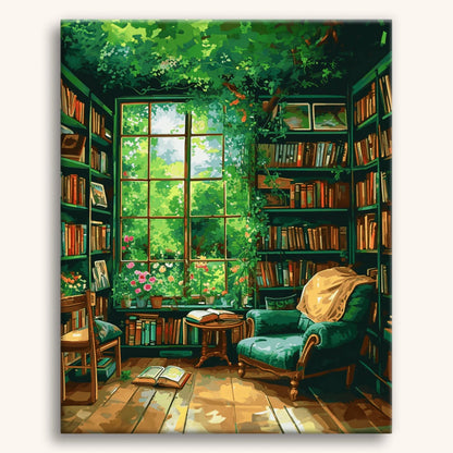 Verdant Book Nook